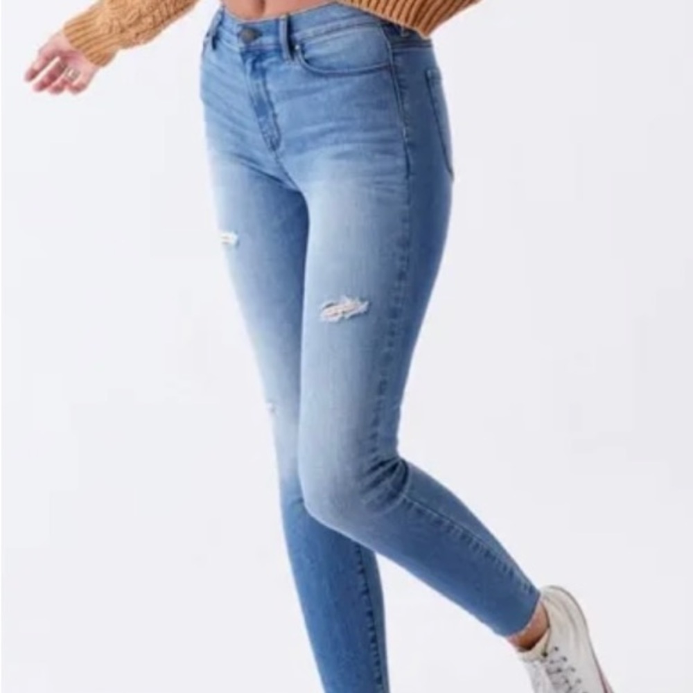 PacSun Los Angeles Power Super Stretch High-Rise Ankle Jegging Size 25 - Picture 7 of 7